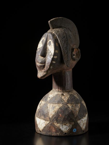 Mossi - Burkina Faso : Maschera a casco con testa antropomorfa. Legno e pigmenti.  - Asta Asta 422 | AFRICA, OCEANIA E AMERICHE - ARTIGIANATO AFRICANO: VARI COMMITTENTI E SELEZIONE DALLA COLLEZIONE BARTOLOMUCCI Online - Associazione Nazionale - Case d'Asta italiane