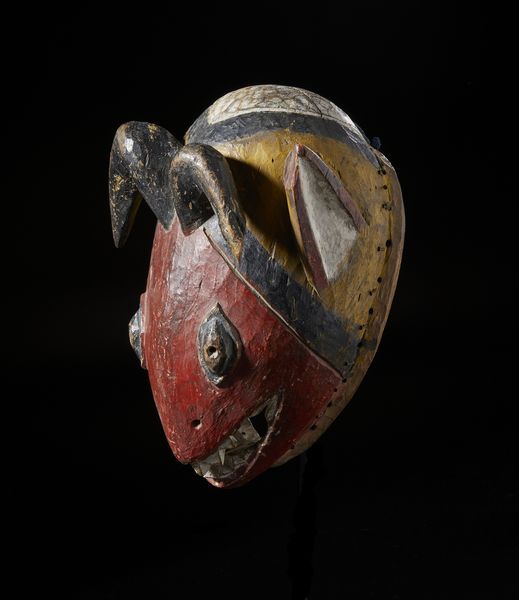 Yoruba -Nigeria : Maschera zoomorfa. Legno duro e pigmenti.  - Asta Asta 422 | AFRICA, OCEANIA E AMERICHE - ARTIGIANATO AFRICANO: VARI COMMITTENTI E SELEZIONE DALLA COLLEZIONE BARTOLOMUCCI Online - Associazione Nazionale - Case d'Asta italiane