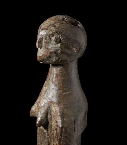 Chamba, Nigeria : Scultura antropomorfa femminile. Legno a patina scura.  - Asta Asta 422 | AFRICA, OCEANIA E AMERICHE - ARTIGIANATO AFRICANO: VARI COMMITTENTI E SELEZIONE DALLA COLLEZIONE BARTOLOMUCCI Online - Associazione Nazionale - Case d'Asta italiane