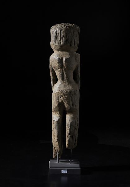 Fon - Nigeria/Benin : Scultura antropomorfa. Legno.  - Asta Asta 422 | AFRICA, OCEANIA E AMERICHE - ARTIGIANATO AFRICANO: VARI COMMITTENTI E SELEZIONE DALLA COLLEZIONE BARTOLOMUCCI Online - Associazione Nazionale - Case d'Asta italiane