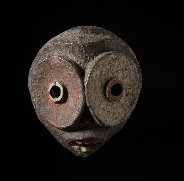 Ibibio, Nigeria : Maschera antropomorfa stilizzata. Legno a patina scura con pigmenti.  - Asta Asta 422 | AFRICA, OCEANIA E AMERICHE - ARTIGIANATO AFRICANO: VARI COMMITTENTI E SELEZIONE DALLA COLLEZIONE BARTOLOMUCCI Online - Associazione Nazionale - Case d'Asta italiane