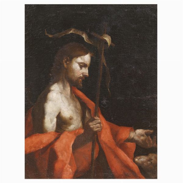 Scuola caravaggesca napoletana, sec. XVII  - Asta ARCADE I DIPINTI DAL XVI AL XVIII SECOLO - Associazione Nazionale - Case d'Asta italiane