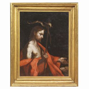 Scuola caravaggesca napoletana, sec. XVII  - Asta ARCADE I DIPINTI DAL XVI AL XVIII SECOLO - Associazione Nazionale - Case d'Asta italiane