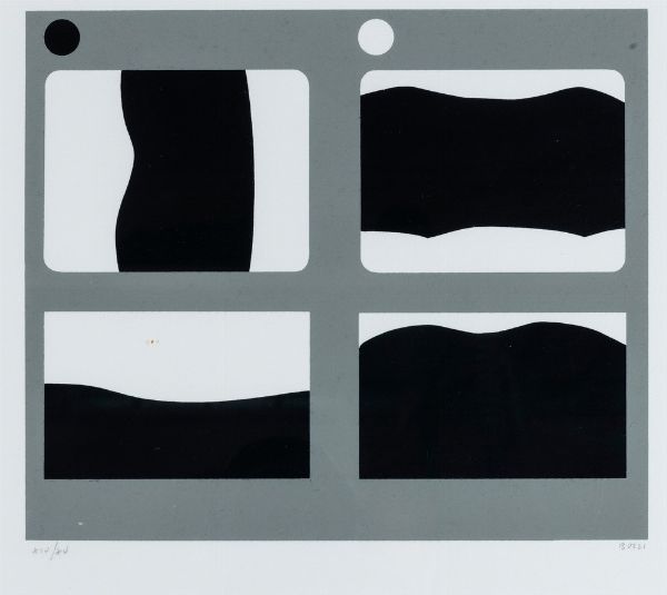 Alberto Burri : Lettera C - Lettera E  - Asta Prints & Multiples - Associazione Nazionale - Case d'Asta italiane