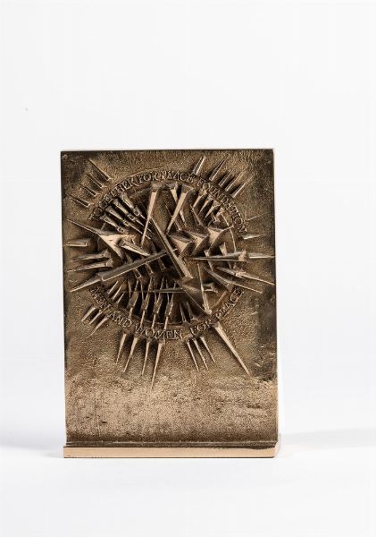 Arnaldo Pomodoro : Premio Together for Peace Foundation  - Asta Prints & Multiples - Associazione Nazionale - Case d'Asta italiane