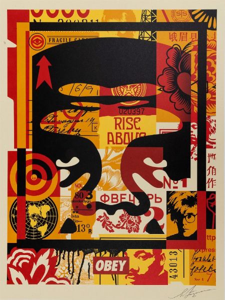 Obey : Senza titolo  - Asta Prints & Multiples - Associazione Nazionale - Case d'Asta italiane