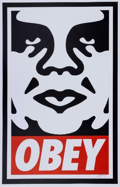 Obey : Obey Icon  - Asta Prints & Multiples - Associazione Nazionale - Case d'Asta italiane