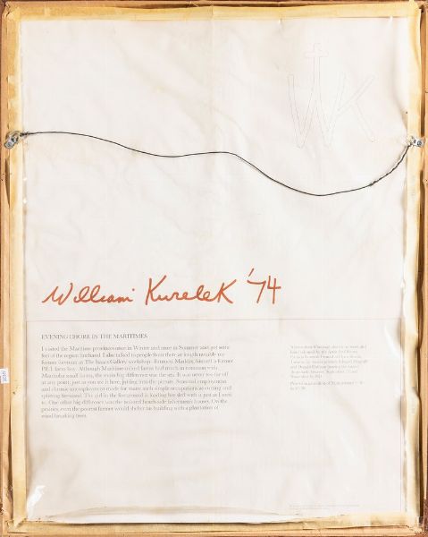 William Kurelek : Evening chore in the maritimes  - Asta Prints & Multiples - Associazione Nazionale - Case d'Asta italiane