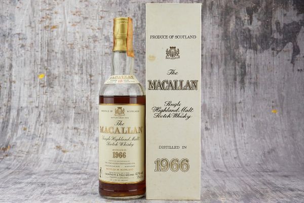 Macallan 1966  - Asta September Spirits - Whisky, Whiskey e Bourbon da Collezione - Associazione Nazionale - Case d'Asta italiane