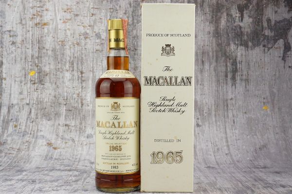 Macallan Special Selection 1965  - Asta September Spirits - Whisky, Whiskey e Bourbon da Collezione - Associazione Nazionale - Case d'Asta italiane