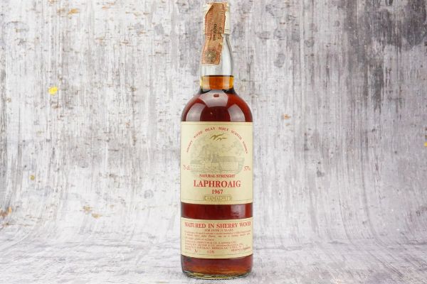 Laphroaig 1967  - Asta September Spirits - Whisky, Whiskey e Bourbon da Collezione - Associazione Nazionale - Case d'Asta italiane