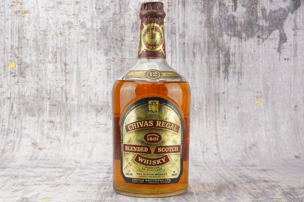 Chivas Regal  - Asta September Spirits - Whisky, Whiskey e Bourbon da Collezione - Associazione Nazionale - Case d'Asta italiane