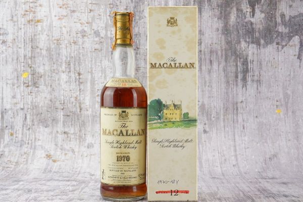 Macallan 1970  - Asta September Spirits - Whisky, Whiskey e Bourbon da Collezione - Associazione Nazionale - Case d'Asta italiane