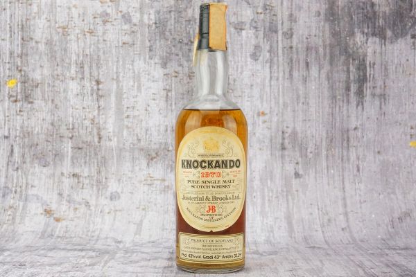 Knockando 1970  - Asta September Spirits - Whisky, Whiskey e Bourbon da Collezione - Associazione Nazionale - Case d'Asta italiane