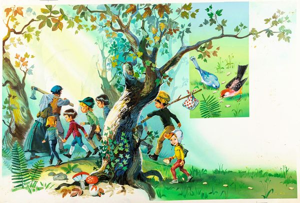 Max : Pollicino  - Asta Fairy Tales / Illustrazioni Originali - Associazione Nazionale - Case d'Asta italiane