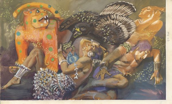 Giorgio De Gaspari : Fiabe sudamericane  - Asta Fairy Tales / Illustrazioni Originali - Associazione Nazionale - Case d'Asta italiane