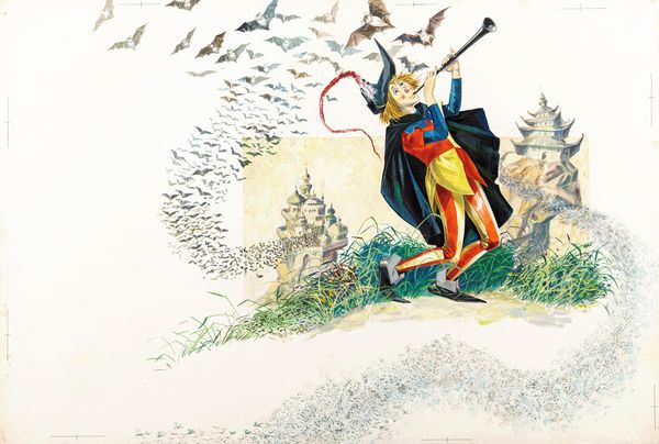 Pinardi : Il piffero magico  - Asta Fairy Tales / Illustrazioni Originali - Associazione Nazionale - Case d'Asta italiane