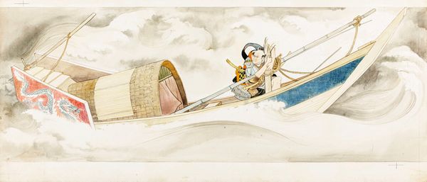 Gianni Benvenuti : Fiabe giapponesi  - Asta Fairy Tales / Illustrazioni Originali - Associazione Nazionale - Case d'Asta italiane