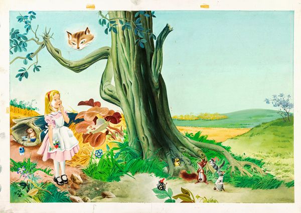 Tony Wolf (Antonio Lupatelli) : Alice nel Paese delle Meraviglie  - Asta Fairy Tales / Illustrazioni Originali - Associazione Nazionale - Case d'Asta italiane