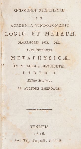 Cinque volumetti del'800  - Asta Libri Antichi e Stampe - Associazione Nazionale - Case d'Asta italiane