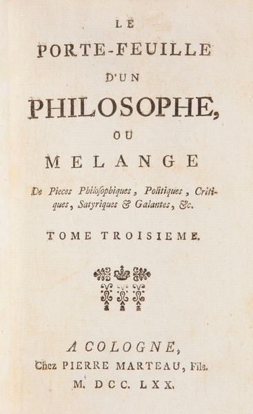 Sei libri francesi scompleti del XVII secolo  - Asta Libri Antichi e Stampe - Associazione Nazionale - Case d'Asta italiane