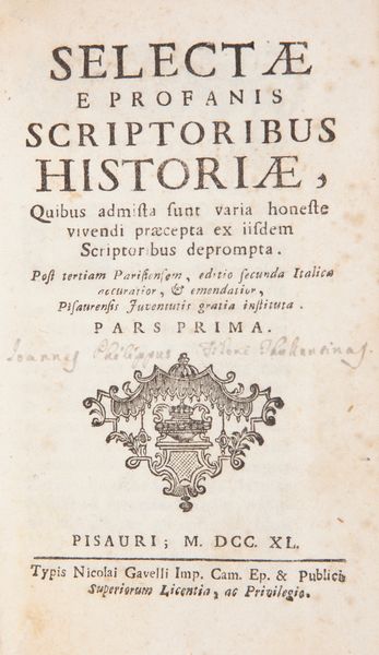 Tre volumi del '700 in pergamena  - Asta Libri Antichi e Stampe - Associazione Nazionale - Case d'Asta italiane