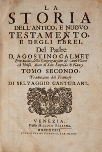 Lotto di quattro volumi del XVIII secolo con legature in pergamena  - Asta Libri Antichi e Stampe - Associazione Nazionale - Case d'Asta italiane