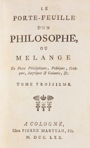 Sei libri francesi scompleti del XVII secolo  - Asta Libri Antichi e Stampe - Associazione Nazionale - Case d'Asta italiane