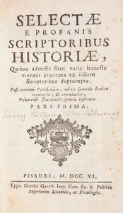 Tre volumi del '700 in pergamena  - Asta Libri Antichi e Stampe - Associazione Nazionale - Case d'Asta italiane