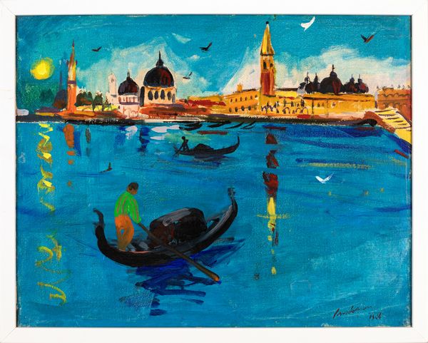 Giovanni Consolazione : Ricordo di Venezia  - Asta Arte Moderna e Contemporanea - Associazione Nazionale - Case d'Asta italiane