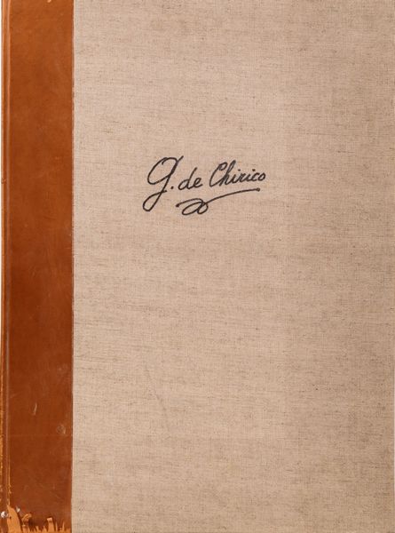 Giorgio de Chirico : Volume contenente stampe con soggetti e misure diverse  - Asta Arte Moderna e Contemporanea - Associazione Nazionale - Case d'Asta italiane