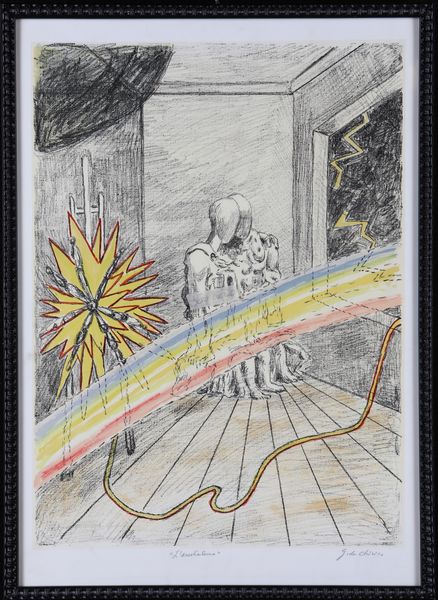 Giorgio de Chirico : L'Arcobaleno  - Asta Arte Moderna e Contemporanea - Associazione Nazionale - Case d'Asta italiane