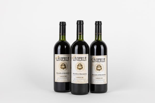 Toscana : La Gerla Brunello di Montalcino Riserva (3 BT)  - Asta Vini e Distillati - Associazione Nazionale - Case d'Asta italiane