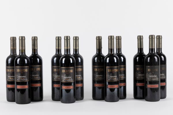 Sicilia : Verticale 2000-2004 Morgante Don Antonio Nero d'Avola 12 bts  - Asta Vini e Distillati - Associazione Nazionale - Case d'Asta italiane