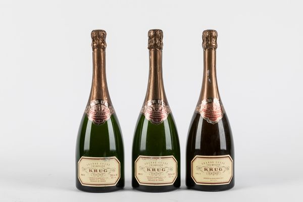 FRANCIA : Krug Grande Cuvee Brut 3 bts  - Asta Vini e Distillati - Associazione Nazionale - Case d'Asta italiane