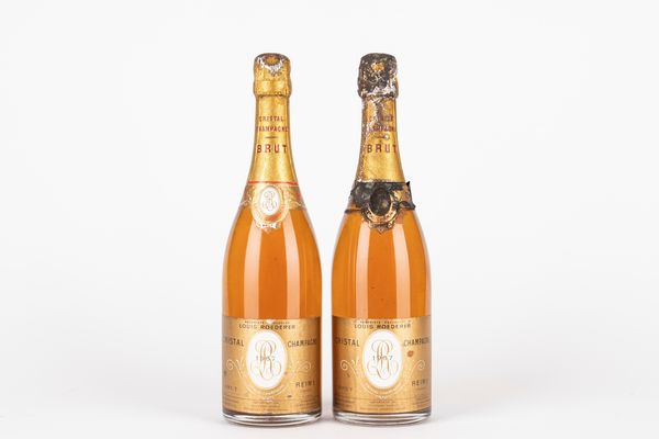 FRANCIA : Louis Roederer Cristal (2 BT)  - Asta Vini e Distillati - Associazione Nazionale - Case d'Asta italiane