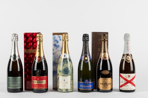 FRANCIA : Selezione Champagne e Spumanti (6 BT)  - Asta Vini e Distillati - Associazione Nazionale - Case d'Asta italiane