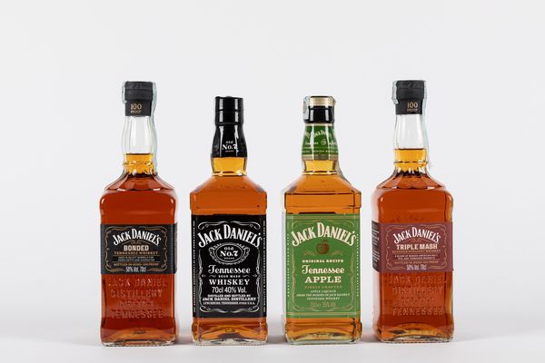 USA : Selezione Jack Daniel's (4 BT)  - Asta Vini e Distillati - Associazione Nazionale - Case d'Asta italiane