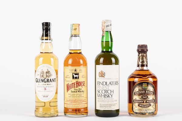 Scozia : Lotto Scotch Whisky (4 BT)  - Asta Vini e Distillati - Associazione Nazionale - Case d'Asta italiane