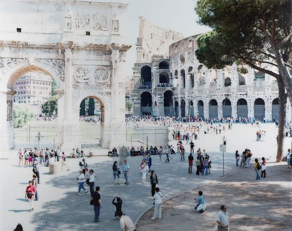 Massimo Vitali : Titus Arch Pine Tree #3092  - Asta Fotografia - Associazione Nazionale - Case d'Asta italiane