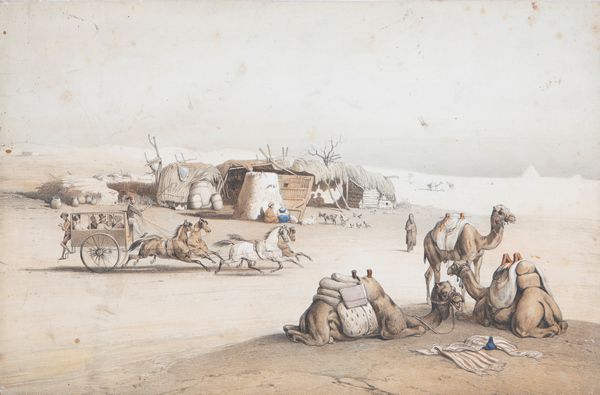 Lotto composto da cinque stampe dalla serie Reise des Grafen Emanuel Andrasy in Ostindien Ceylon, Java, China und Bengalen, edita da Hermann Geibel, Budapest, 1859  - Asta Arte Figurativa tra XIX e XX Secolo - Associazione Nazionale - Case d'Asta italiane