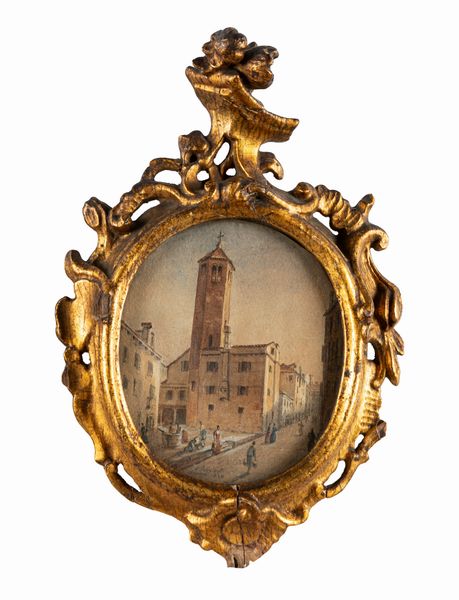 Franz Vervloet : Venezia, Campo San Barnaba; Venezia, Campo di San Paternian  - Asta Arte Figurativa tra XIX e XX Secolo - Associazione Nazionale - Case d'Asta italiane