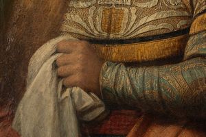 Jacopo D'Andrea : Rosmunda al banchetto di Alboino  - Asta Arte Figurativa tra XIX e XX Secolo - Associazione Nazionale - Case d'Asta italiane