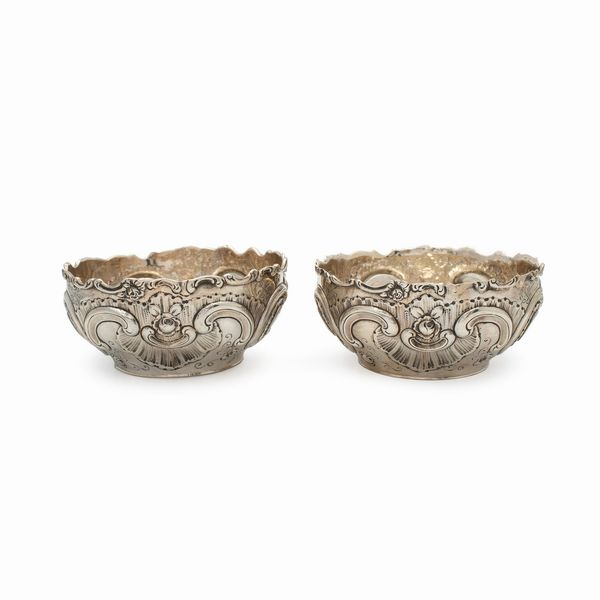 Coppia di piccole bowl in argento (2)  - Asta Argenti e l'Arte della Tavola - Associazione Nazionale - Case d'Asta italiane