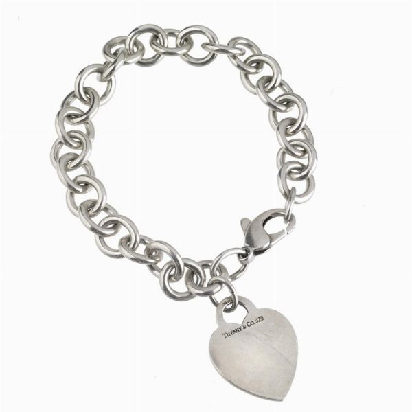 TIFFANY & CO : TIFFANY & CO. BRACCIALE HEART TAG  - Asta Gioielli  - Associazione Nazionale - Case d'Asta italiane