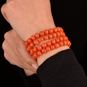 BRACCIALE AD AMPIA FASCIA CON CORALLO  - Asta Gioielli  - Associazione Nazionale - Case d'Asta italiane