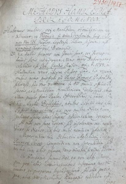 Methodus Homileticum  - Asta Libri, Autografi e Stampe - Associazione Nazionale - Case d'Asta italiane