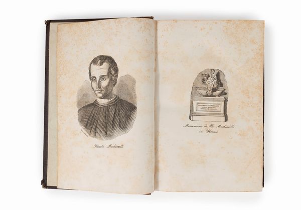 Machiavelli, Niccolò : Opere complete con molte correzioni e giunte rinvenute sui manoscritti originali  - Asta Libri, Autografi e Stampe - Associazione Nazionale - Case d'Asta italiane