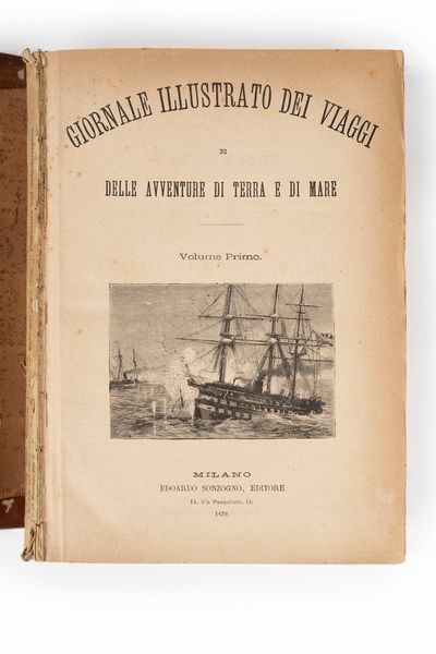 Giornale Illustrato dei viaggi e delle avventure di terra e di mare  - Asta Libri, Autografi e Stampe - Associazione Nazionale - Case d'Asta italiane