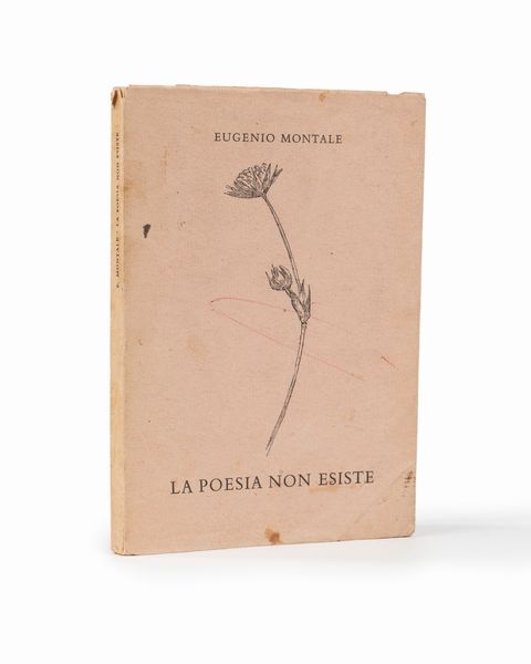 Montale, Eugenio : La poesia non esiste  - Asta Libri, Autografi e Stampe - Associazione Nazionale - Case d'Asta italiane